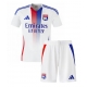 Olympique Lyonnais Alexandre Lacazette #10 Maglia Gara Casa Repliche 2024-25 Bambino Maniche Corte